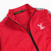 Boys Track Suit Red & Black