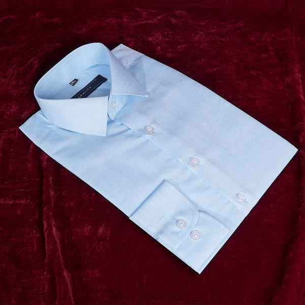 Gravity Men Dress Shirt Sky Blue