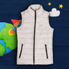 Boys Jacket Sleeveless Off White