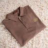 Gravity Men's Brown Polo T-Shirt