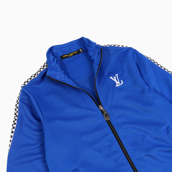 Boys Track Suit Blue & Black