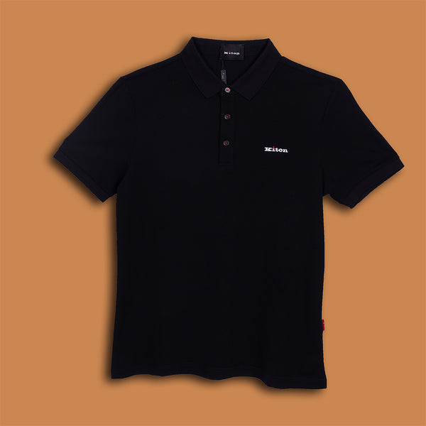 Gravity Black Polo T-Shirt