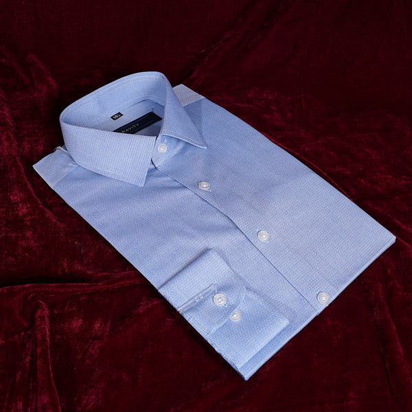 Gravity Men Dress Shirt Sky Blue