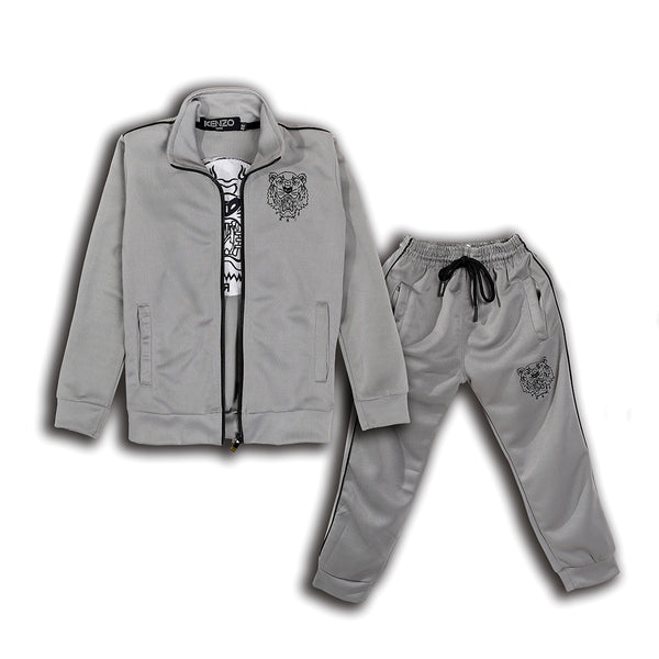 Boys Track Suit Grey