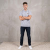 Gravity Men's Grey Polo T-Shirt
