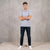 Gravity Men's Grey Polo T-Shirt
