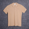 Gravity Beige Polo T-Shirt
