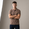 Gravity Men's Brown Polo T-Shirt