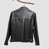 Men Black Leather Jacket