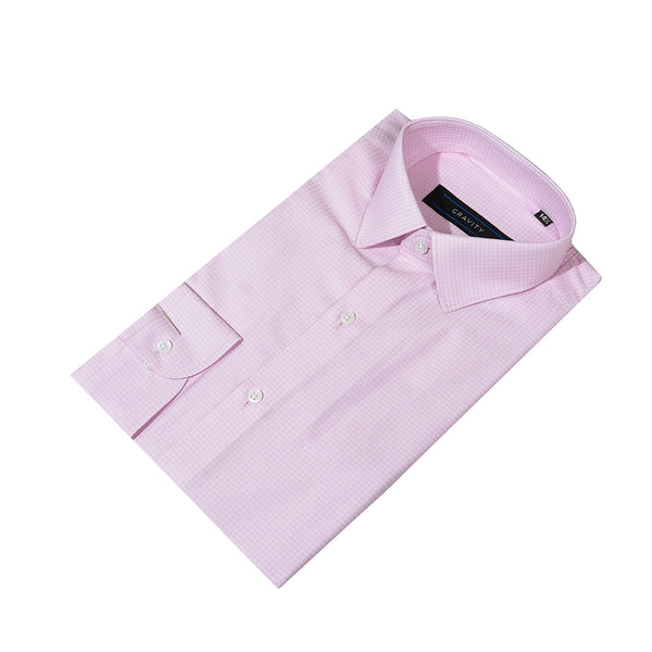 Gravity Men Dress Shirt Light Purple