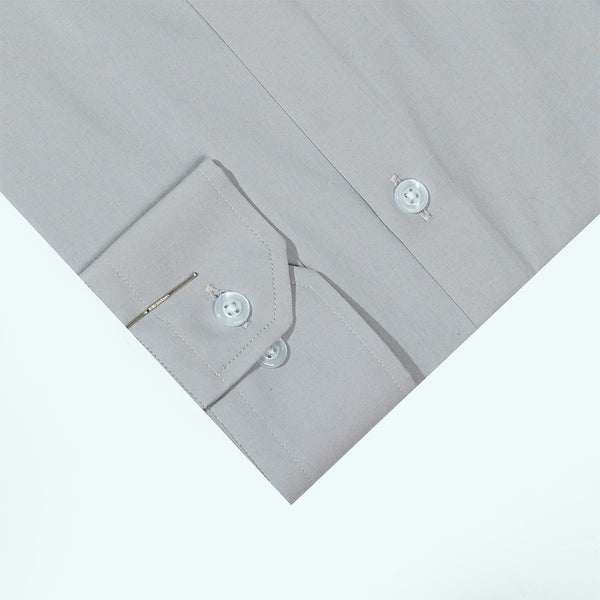 Gravity Men Dress Shirt Grey