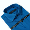 Gravity Men Dress Shirt Blue