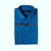 Gravity Men Dress Shirt Blue