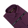 Gravity Men Dress Shirt Dark Purple