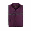 Gravity Men Dress Shirt Dark Purple