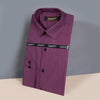 Gravity Men Dress Shirt Dark Purple