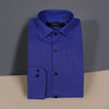 Gravity Men Dress Shirt Royal Blue