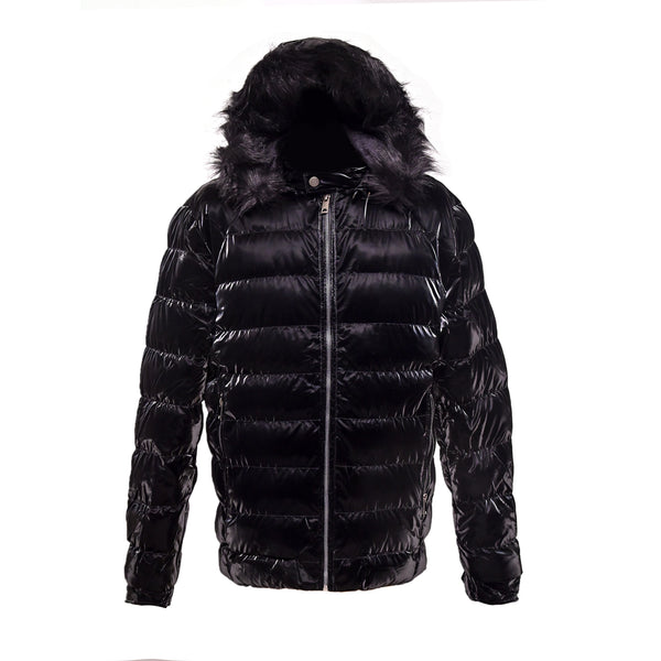 Men Jacket Shiny Look