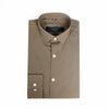 Gravity Men Dress Shirt Pastel Brown