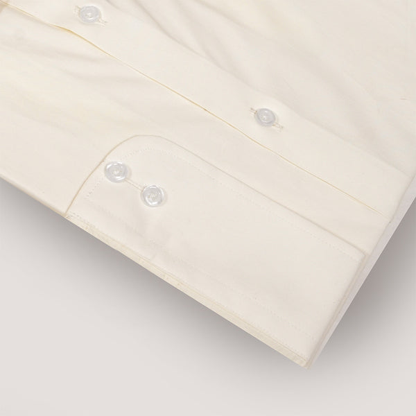 Gravity Men Dress Shirt Off White