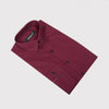 Gravity Men Dress Shirt Mehroon