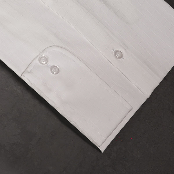 Gravity Men Dress Shirt White