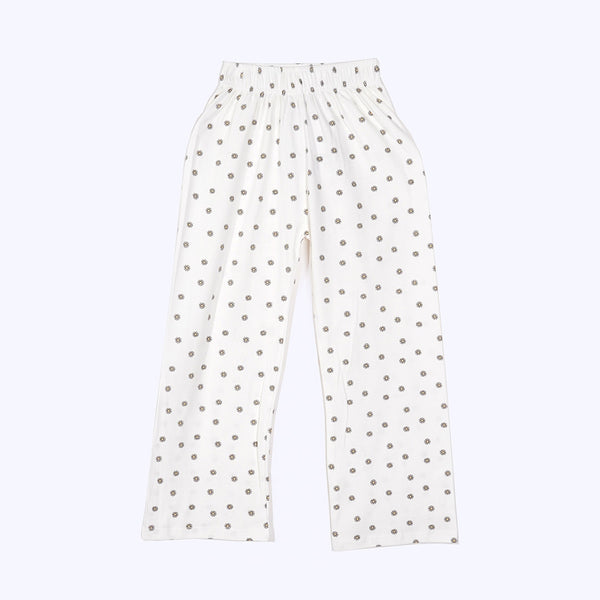 Girls White Trouser