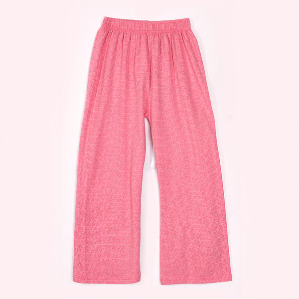 Girls Pink Trouser