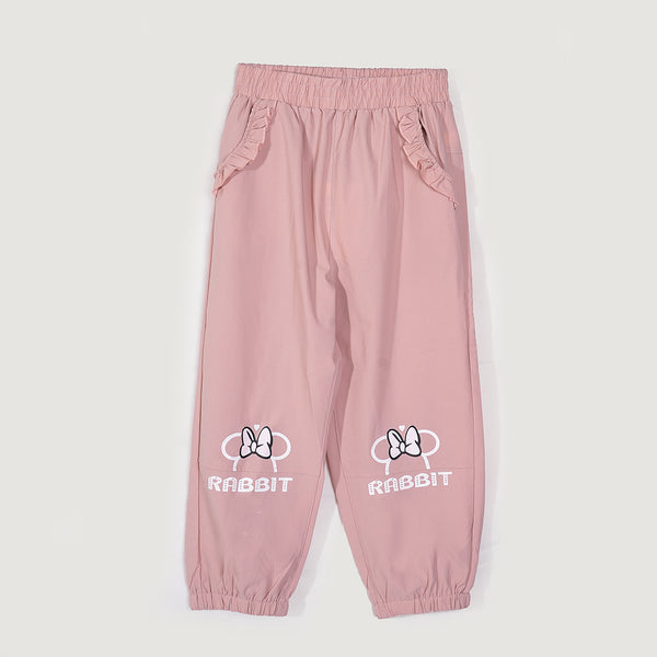 Girls Baby Pink Trouser