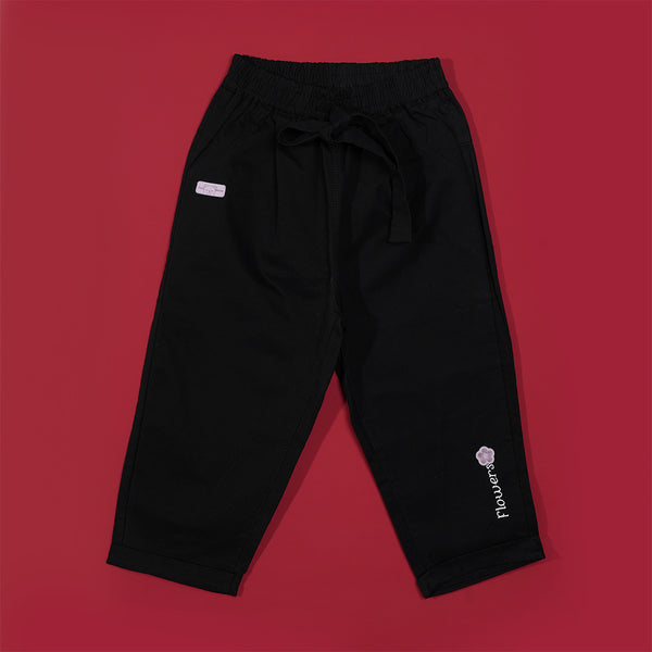 Girls Black Trouser