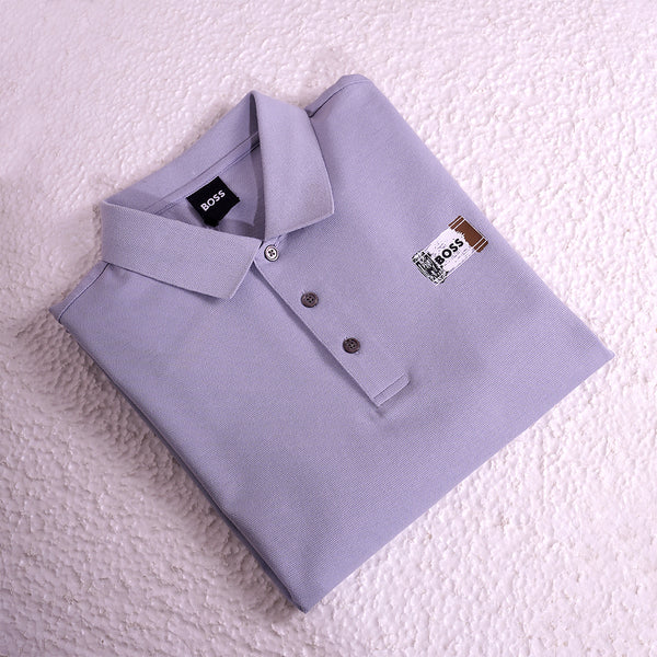 Gravity Grey Polo T-Shirt
