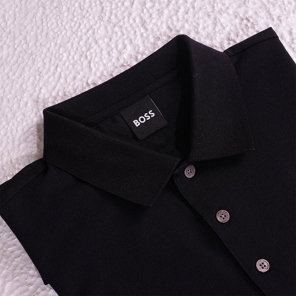Gravity Black Polo T-Shirt