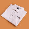 Gravity White Polo T-Shirt