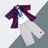 Boys Double Shirt & Short Set