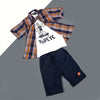 Boys Double Shirt & Short Set