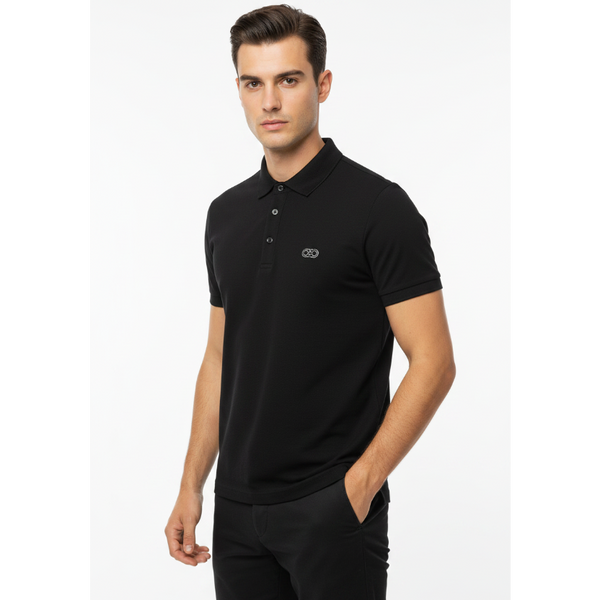 Gravity Black Polo T-Shirt