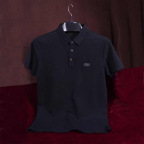 Gravity Black Polo T-Shirt
