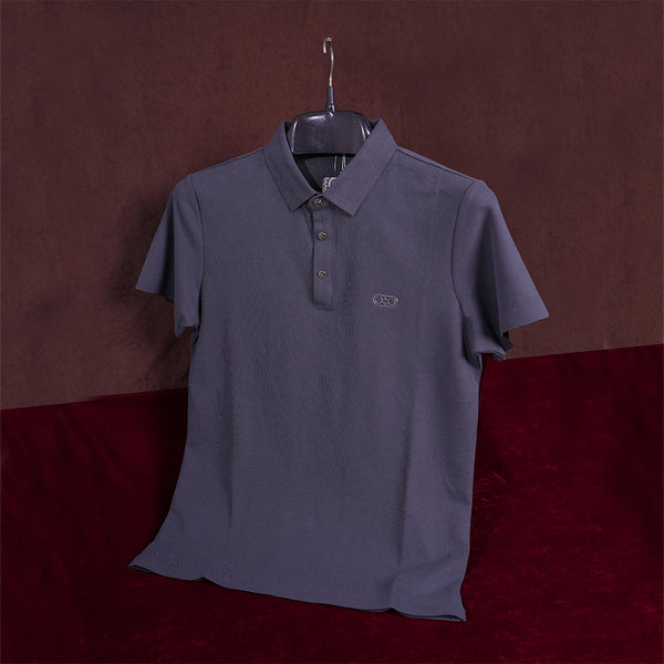 Gravity Dark Grey Polo T-Shirt