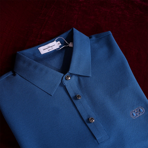 Gravity Blue Polo T-Shirt
