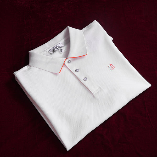 Gravity White Polo T-Shirt