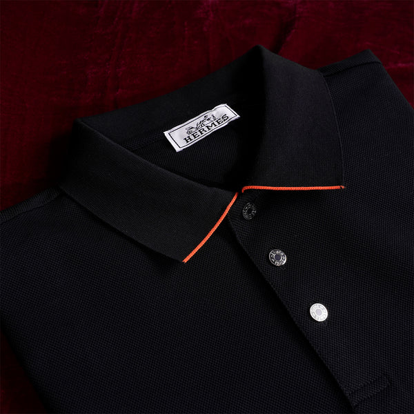 Gravity Black Polo T-Shirt