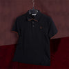 Gravity Black Polo T-Shirt