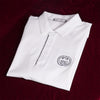 Gravity White Polo T-Shirt