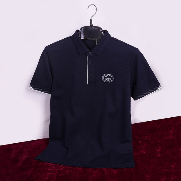 Gravity Blue Polo T-Shirt