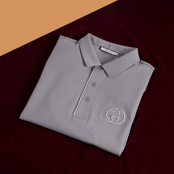 Gravity Grey Polo T-Shirt