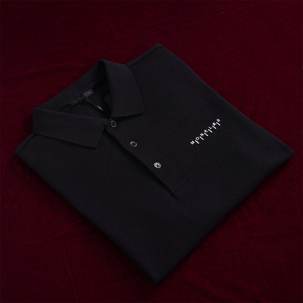 Gravity Black Polo T-Shirt