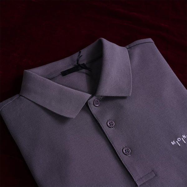 Gravity Grey Polo T-Shirt