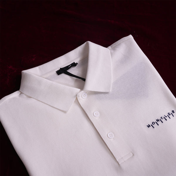 Gravity White Polo T-Shirt