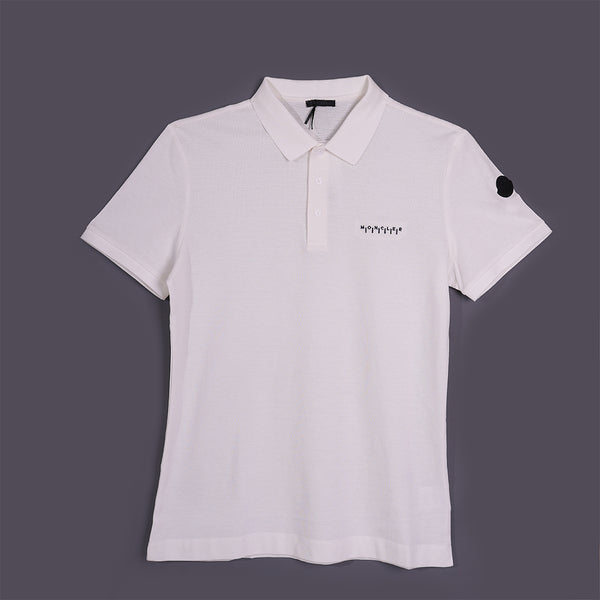 Gravity White Polo T-Shirt