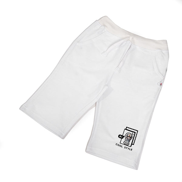 Boys White Shorts
